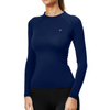 Equestrian Stockholm Dynamic Base Layer Top - Lagoon Blush