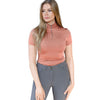 Equestrian Stockholm UV Protection Short Sleeve Top - Coral