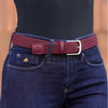 Waldhausen Malina Elastic Belt - Burgundy