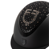 Equestro Proxima Rhinestone Helmet - Black