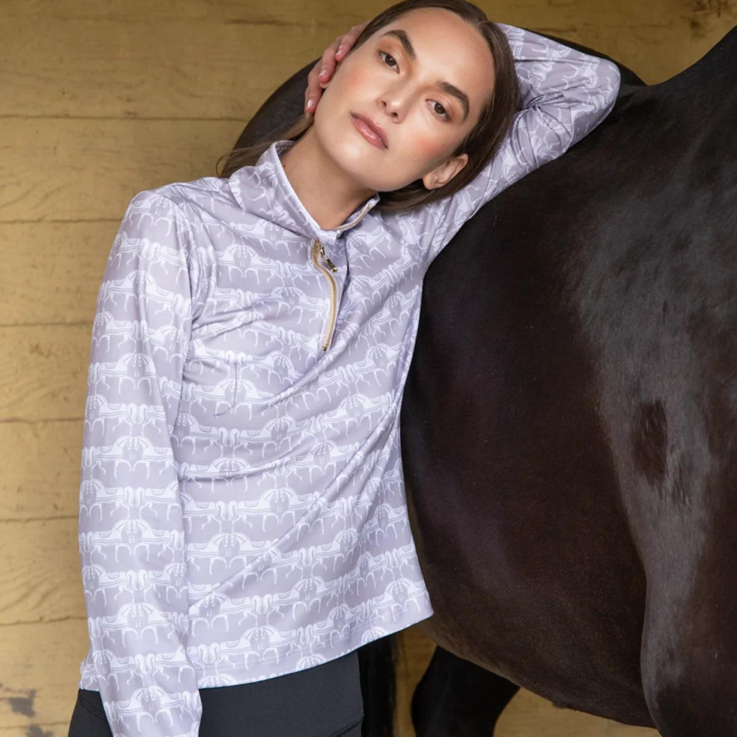 Ronner Harmony Steed Print Long Sleeve Shirt - Hazelwood