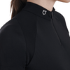 Equestro Technical Polo Shirt - Black