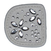 MagicTack Glove Patch -  White Flower Swarovski