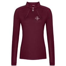 Load image into Gallery viewer, Fair Play Paula Long Sleeve Shirt - Burgundy
