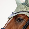 Equestrian Stockholm Ear Bonnet - Pistachio White