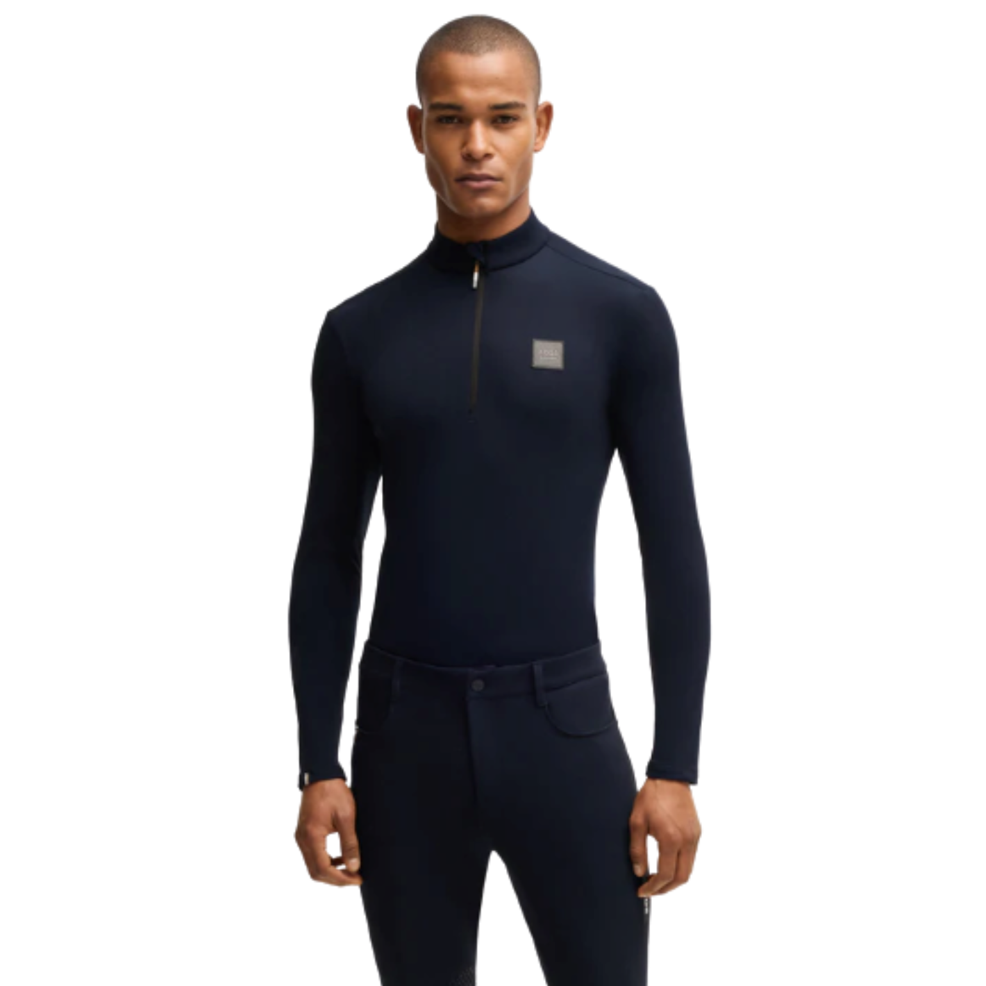 Boss Equestrian Men's Nolan Training Shirt - Navy