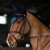 Equestrian Stockholm Ear Bonnet - Blue Meadow