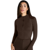 Aztec Diamond Core Long Sleeve Base Layer - Mocha