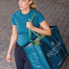 Equestrian Stockholm Stable Bag - Teal Blue