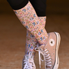 Dreamers & Schemers Boot Socks - Horse Floral