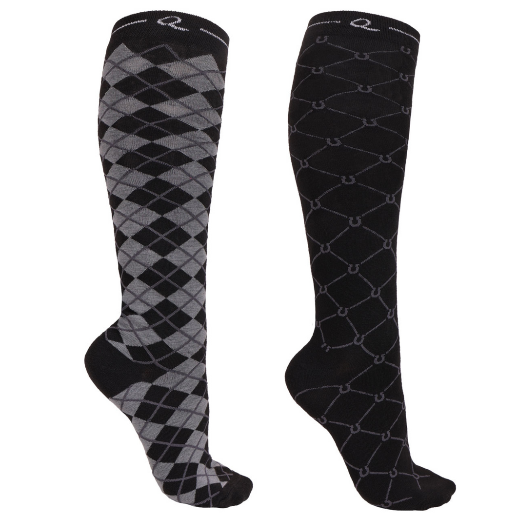 QHP Knee Classic Socks - Midnight