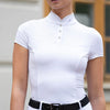 Equestrian Stockholm Revenew Short Sleeve Top - White