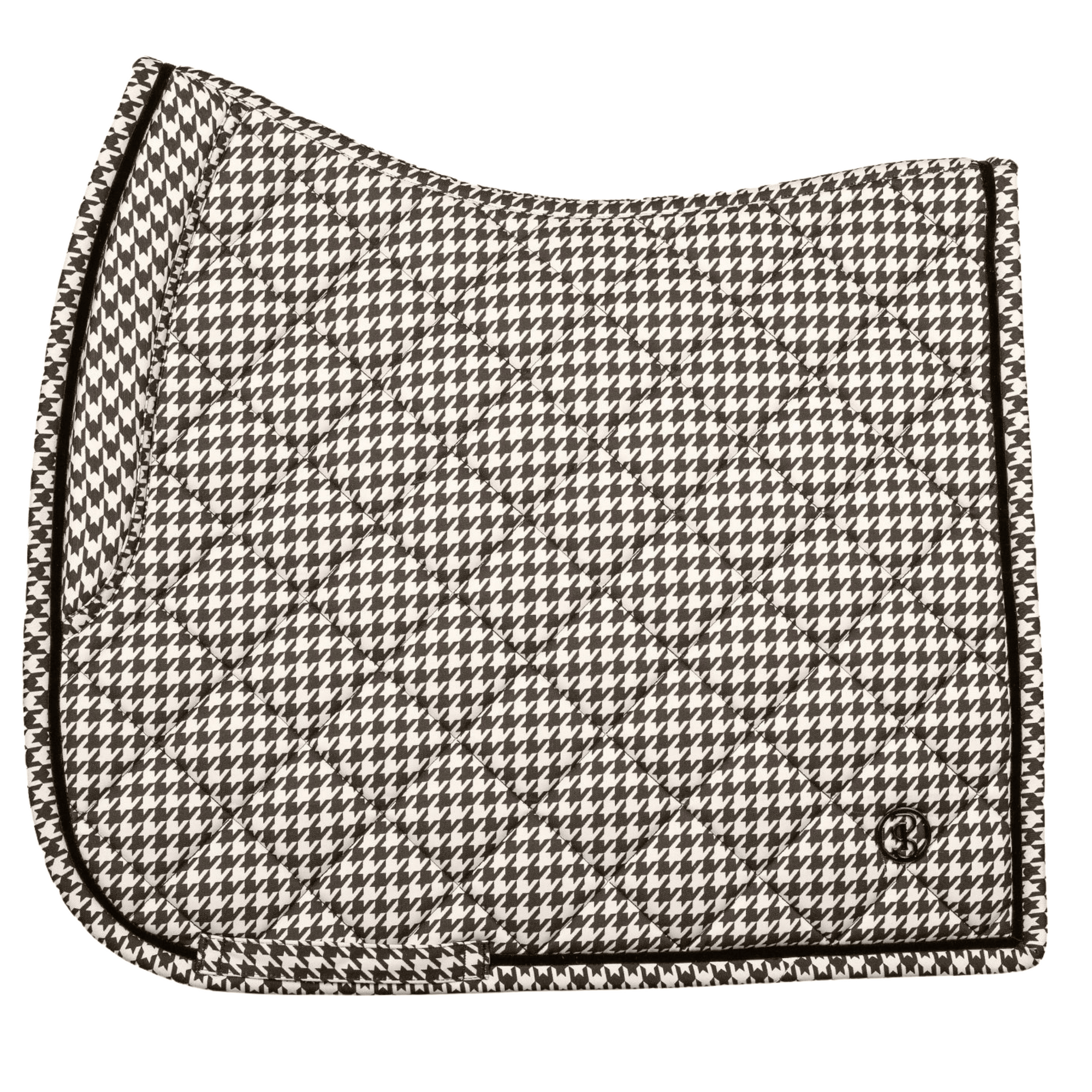 PS of Sweden Houndstooth Dressage Pad - Black