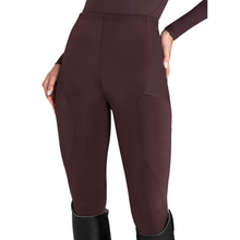 Load image into Gallery viewer, Aztec Diamond Core Leggings - Deep Mauve
