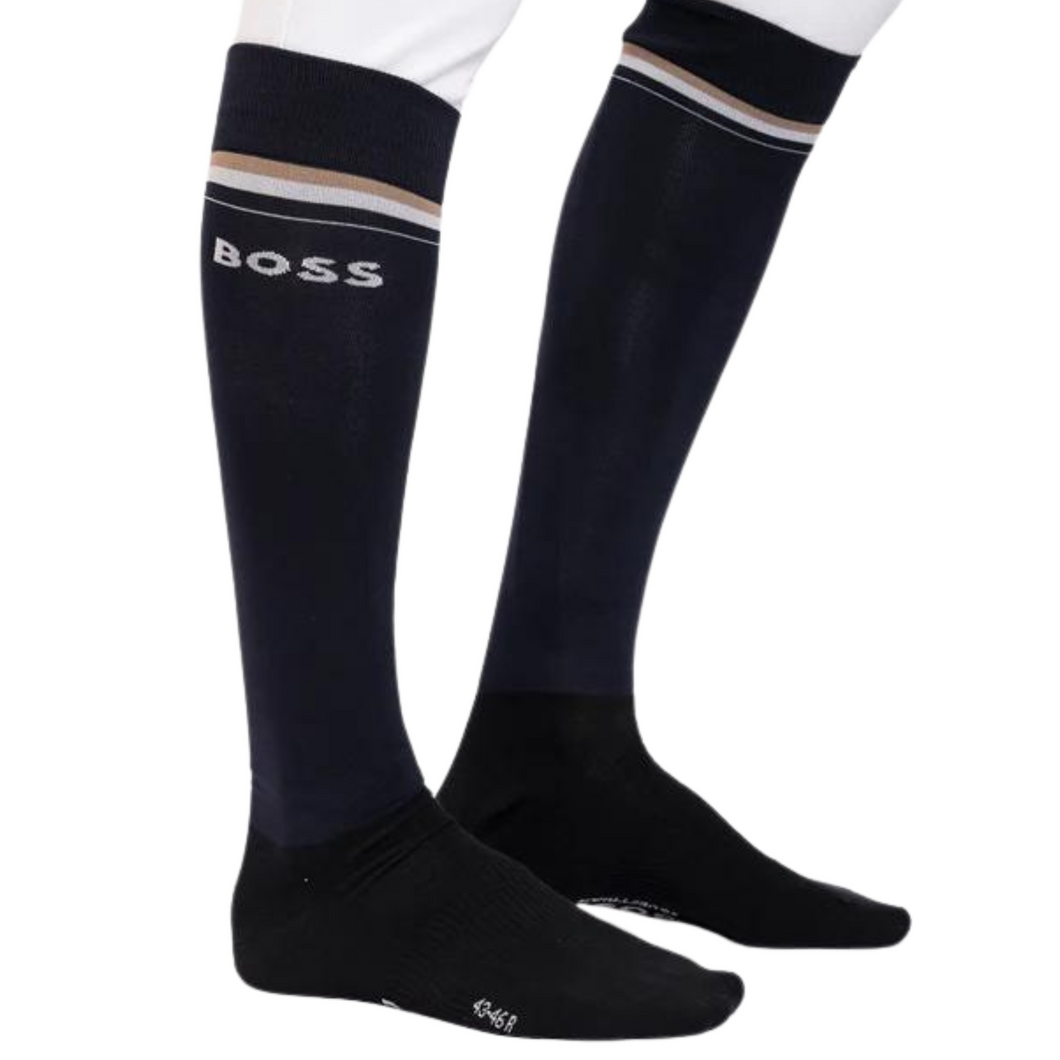 Boss Equestrian Classic Summer Socks - Navy