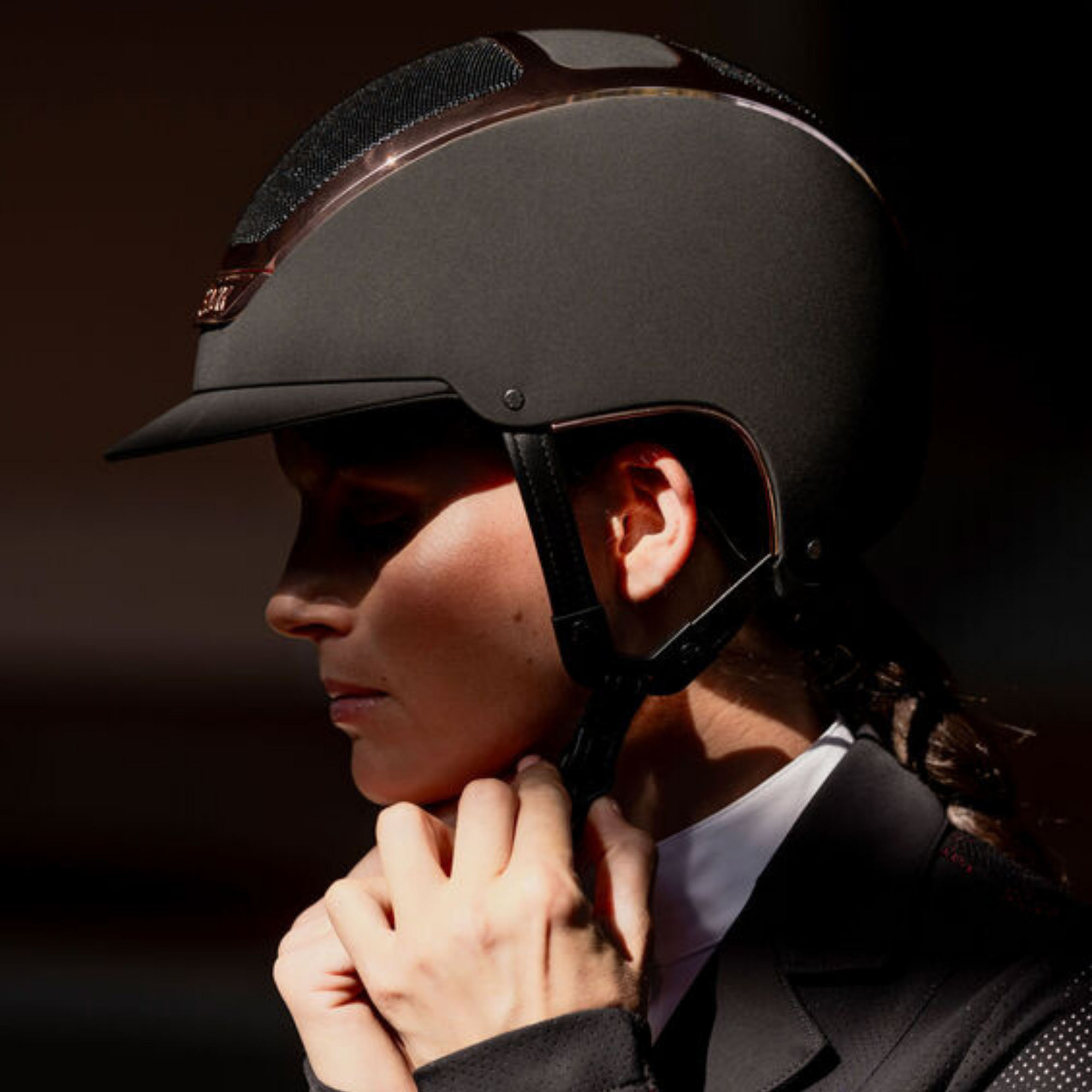 Kask Dogma Chrome Helmet - Black / Rose Gold