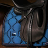 Equestrian Stockholm Dressage Pad - Crystal Blue Meadow