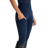 Aztec Diamond Core No Grip Leggings - Navy