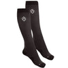 Aztec Diamond Pressure Padded Sock - Espresso