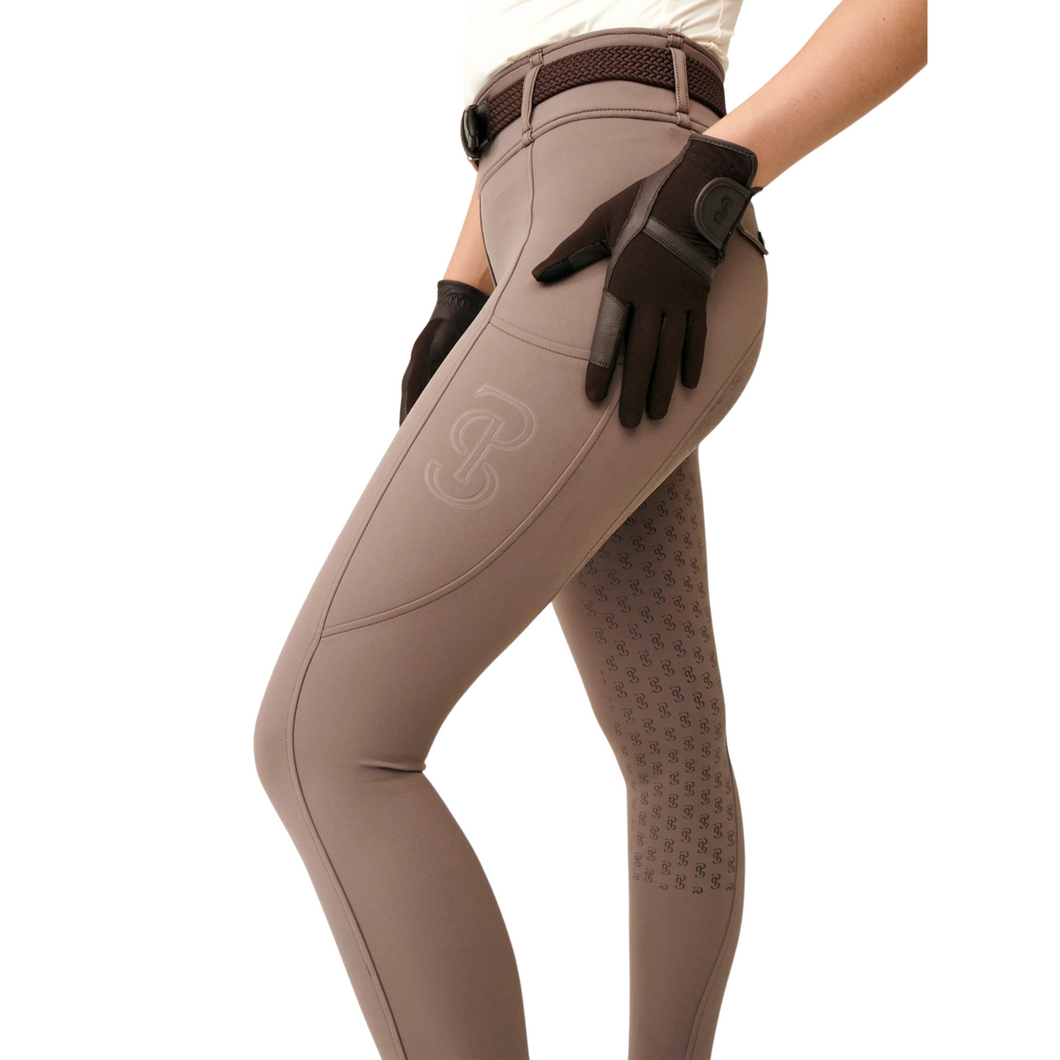 PS of Sweden Katja Riding Tights - Warm Grey