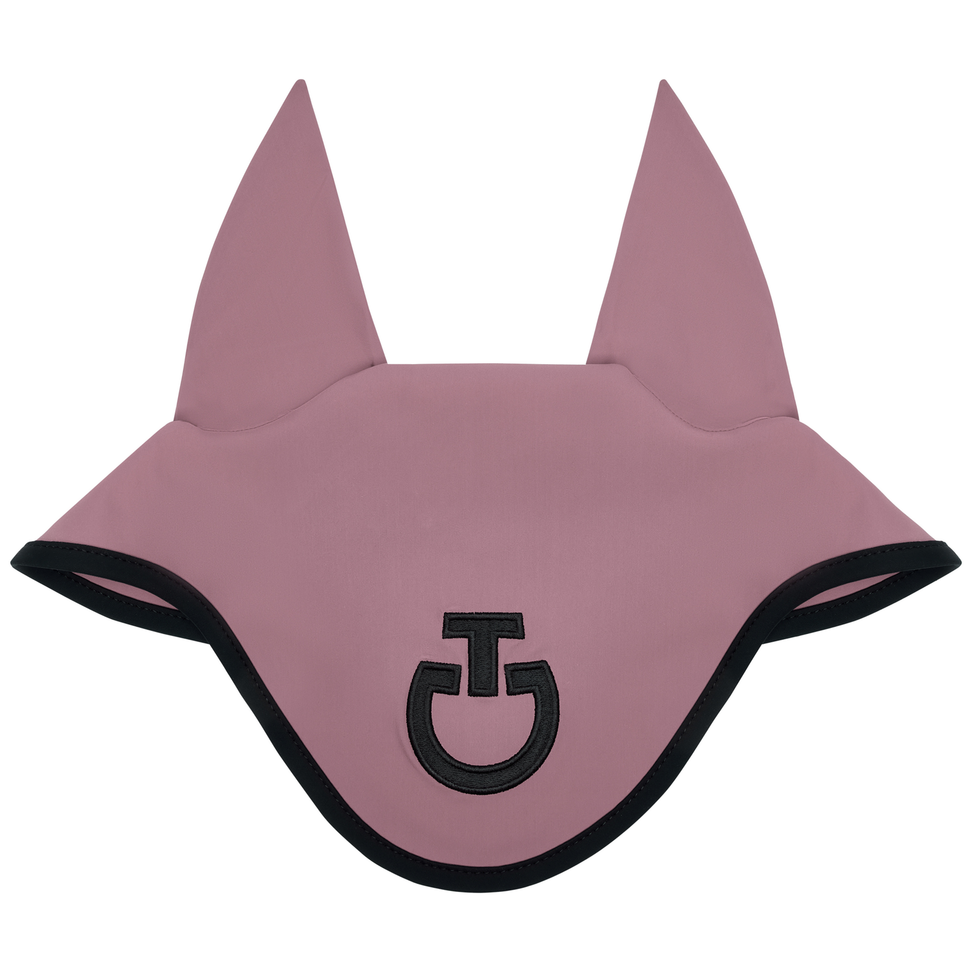 Cavalleria Toscana Light Weight Jersey Ear Bonnet - Grape Shake/Black