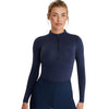 Aztec Diamond Core Long Sleeve Base Layer - Navy