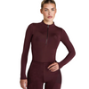 Aztec Diamond Core Long Sleeve Base Layer - Cherry