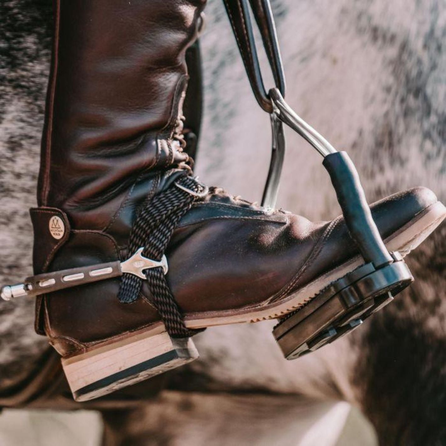 Sprenger Bow Balance Stirrups -Stainless Steel