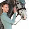 Equestrian Stockholm Air Breeze Top - Mint Green