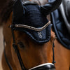 PS of Sweden Ear Bonnet Ruffle - Navy