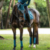 Equestrian Stockholm Ear Bonnet - Teal Blue