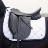 PresTeq Dressage Pad - White/Navy