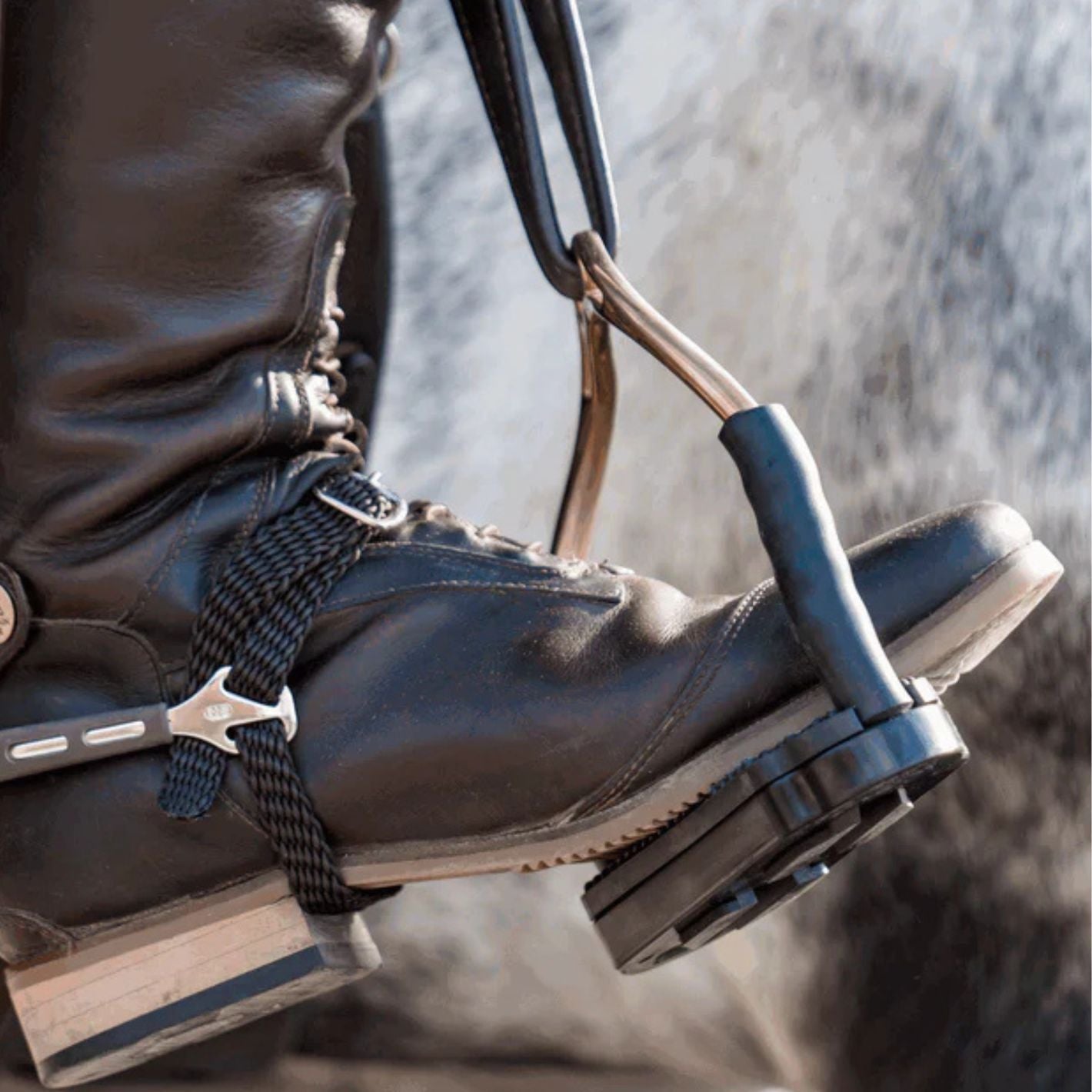 Sprenger Bow Balance Stirrups - Rose Gold