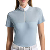 Cavalleria Toscana Technical Competition Shirt - Blue Fog