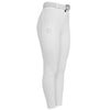 Equestro Rhinestone Breeches - White