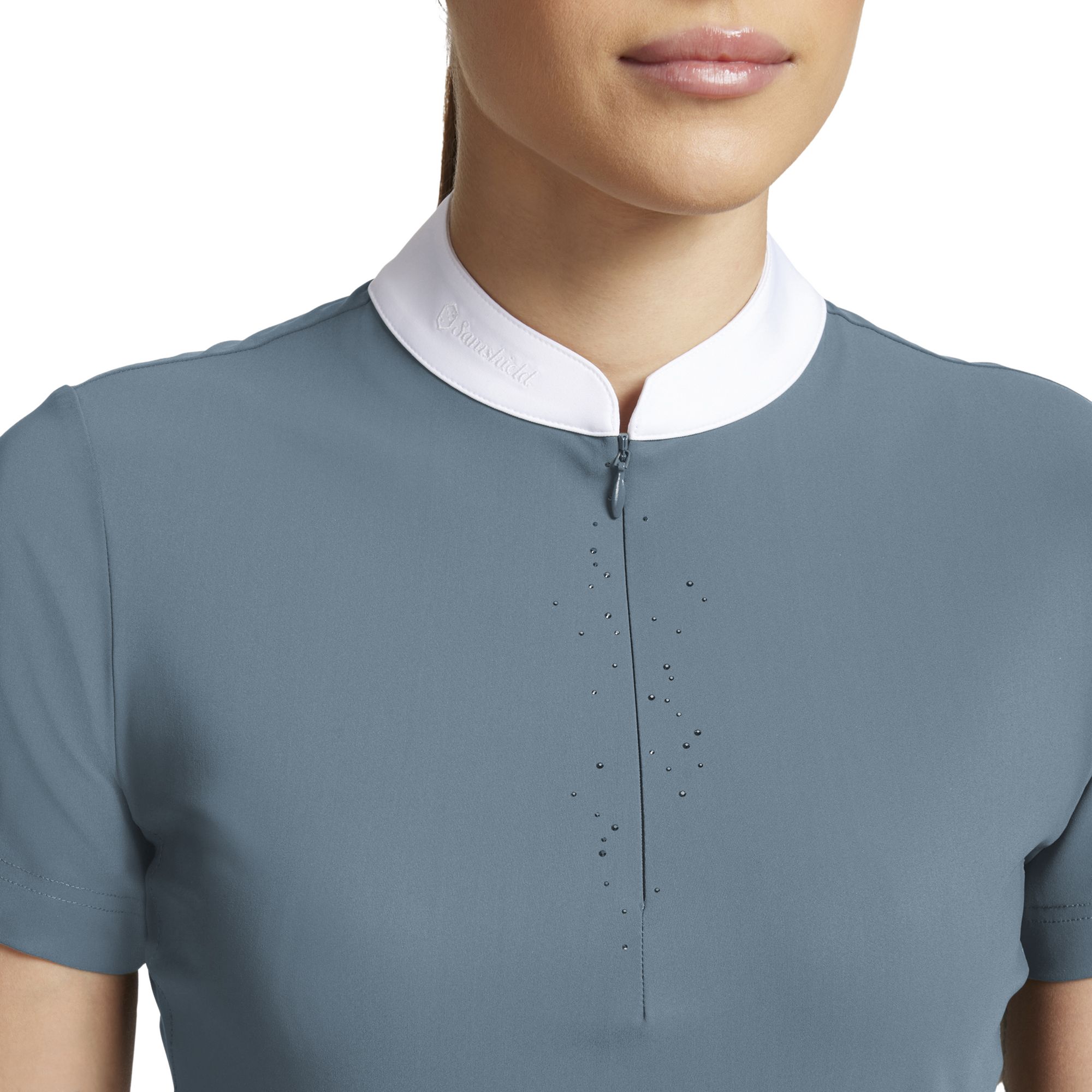 Samshield Louison Short Sleeve Shirt - Dusty Blue