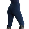 Aztec Diamond Core No Grip Leggings - Navy
