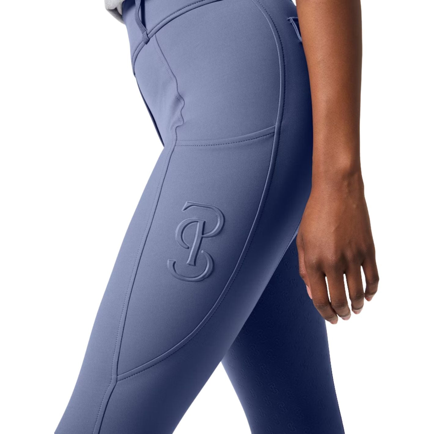 PS of Sweden Katja Riding Tights - Purple Grape