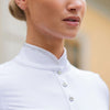 Equestrian Stockholm Revenew Short Sleeve Top - White