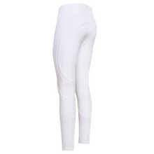 Load image into Gallery viewer, Euro-Star Flying Fundamental Full Grip Riding Tights - White
