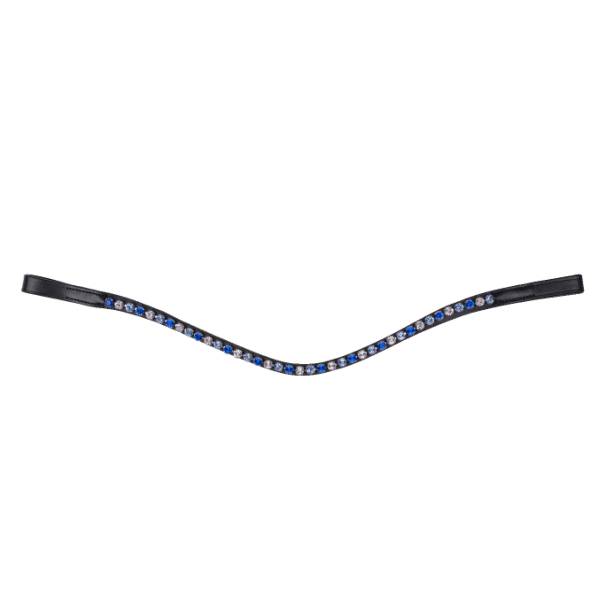Waldhausen Browband - Black/Sapphire Blue/Nightblue/Silver