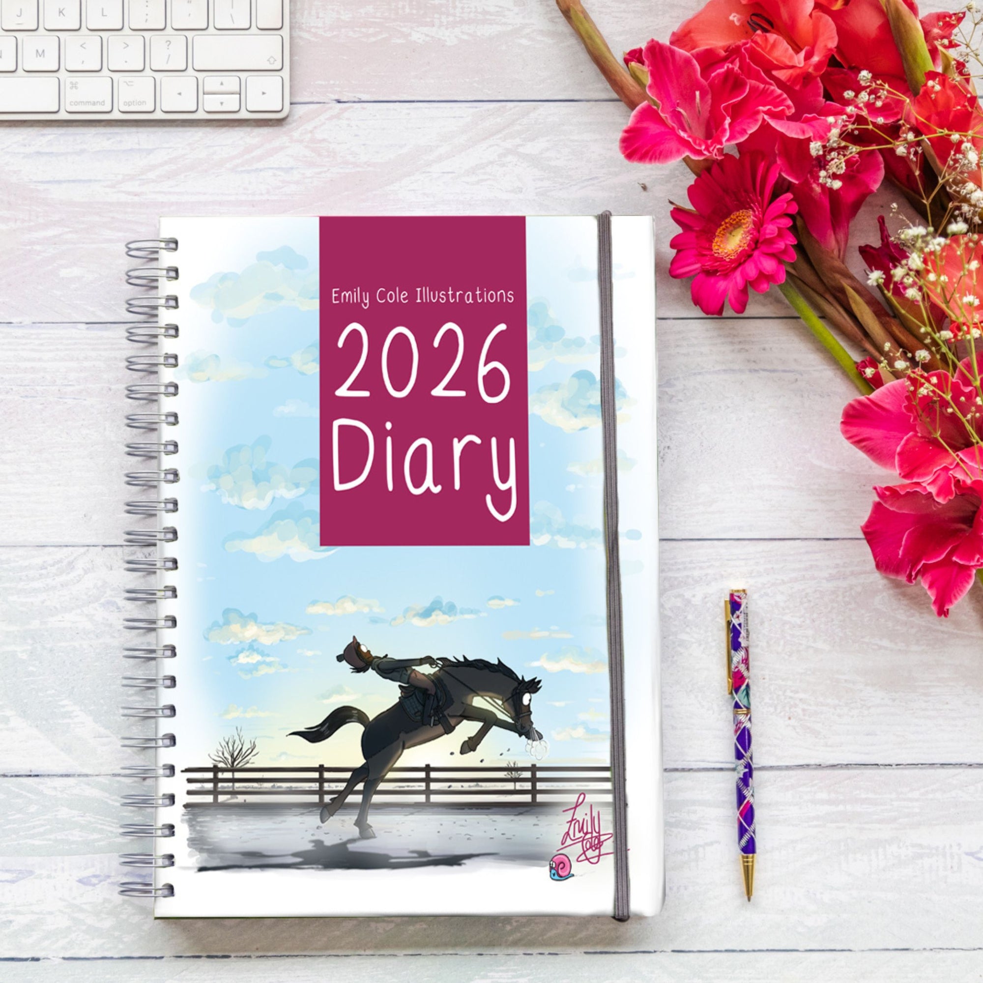 Emily Cole 2026 Ring Bound Diary