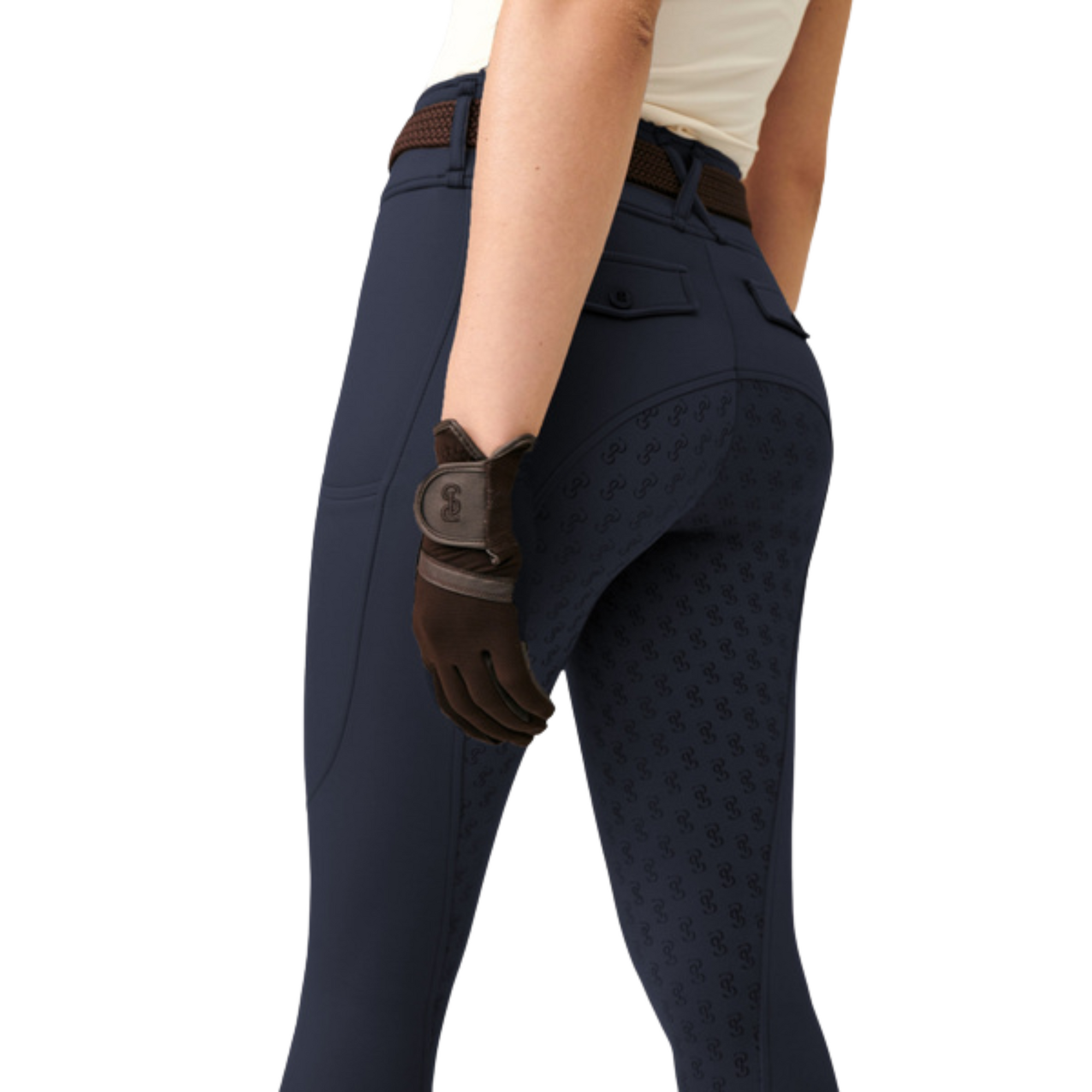 PS of Sweden Katja Riding Tights - Navy