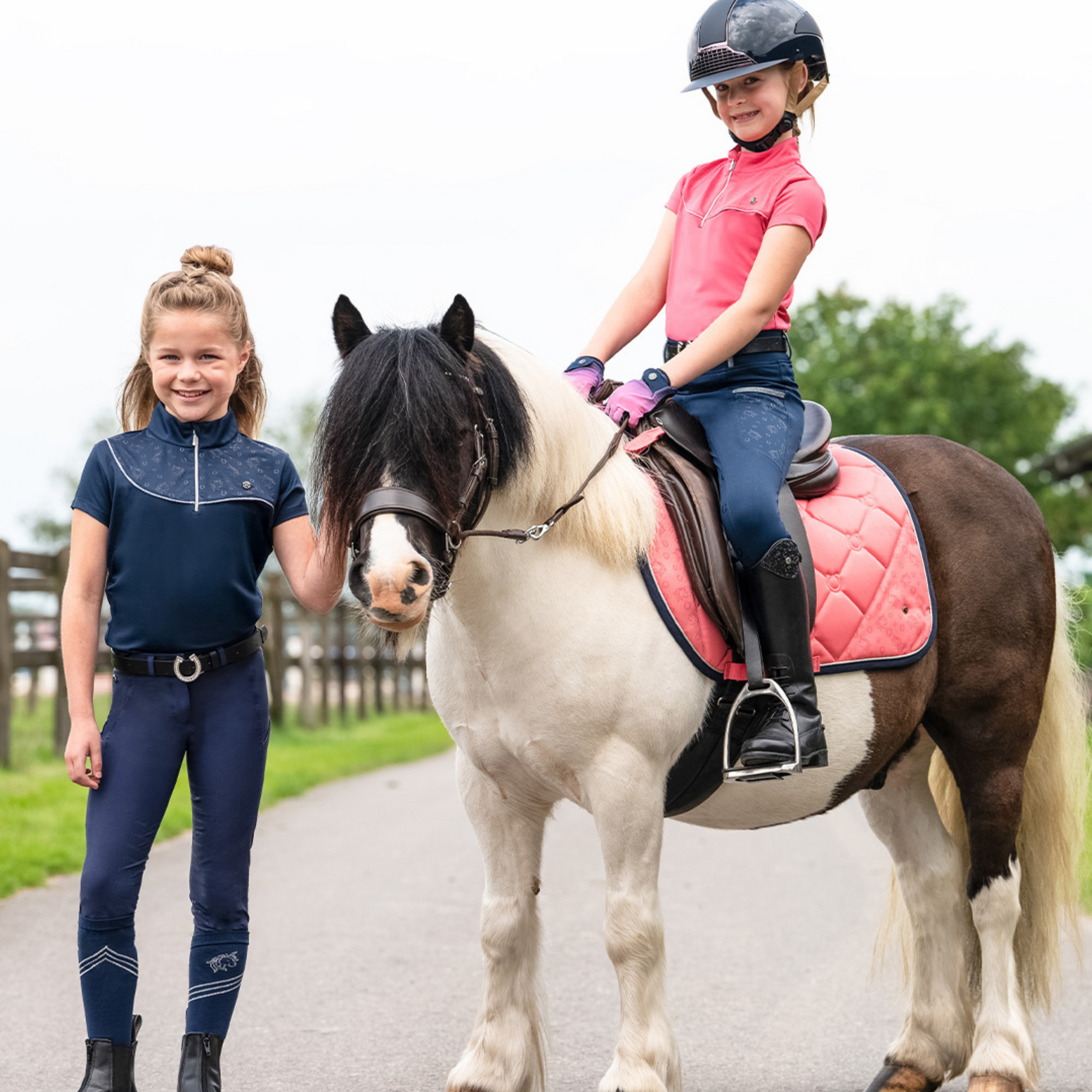 QHP Jaily Kids Shirt - Pink