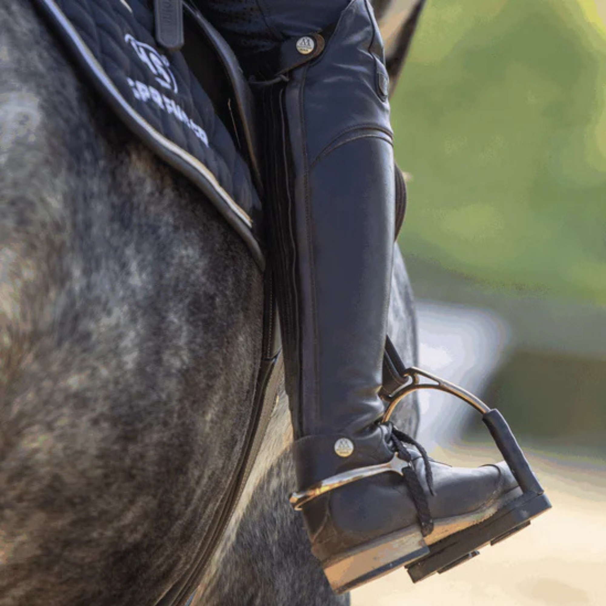 Sprenger Bow Balance Stirrups - Rose Gold