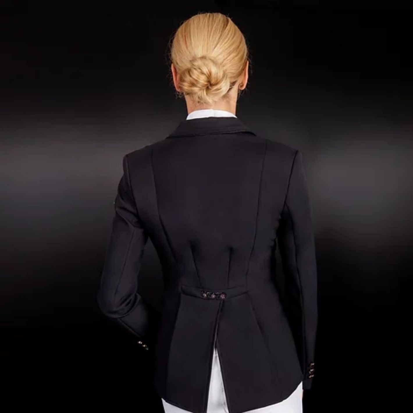 Fair Play Lexim Chic Short Tail Coat - Black/Rose Gold