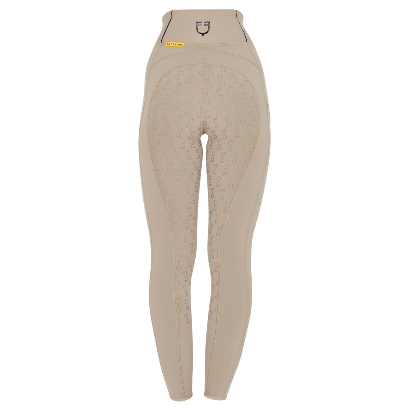 Equestro High Waist Leggings - Oxford Tan