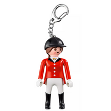 Load image into Gallery viewer, Playmobil Equestrian Keychain
