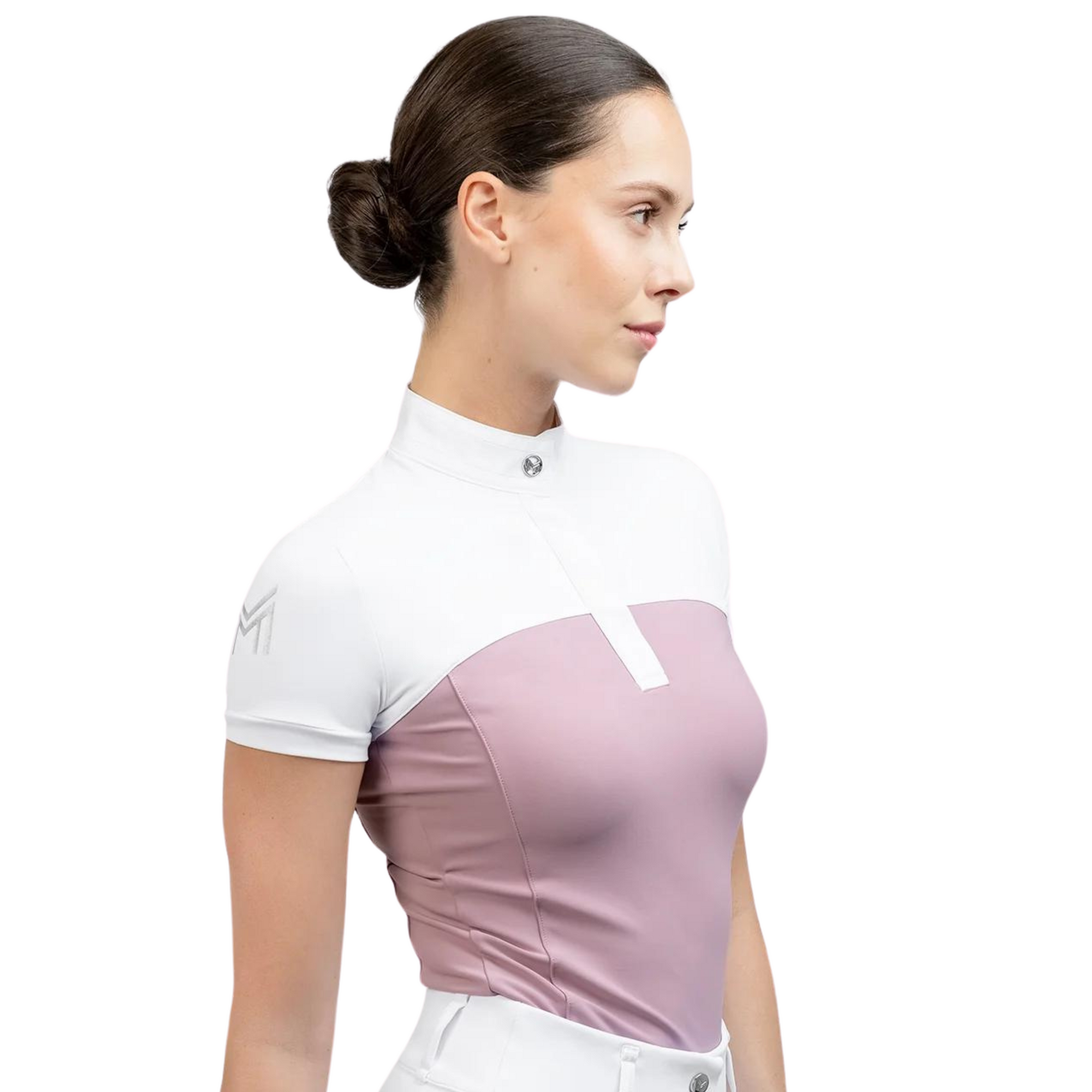 Maximilian Equestrian Era Short Sleeve Shirt - Mauve