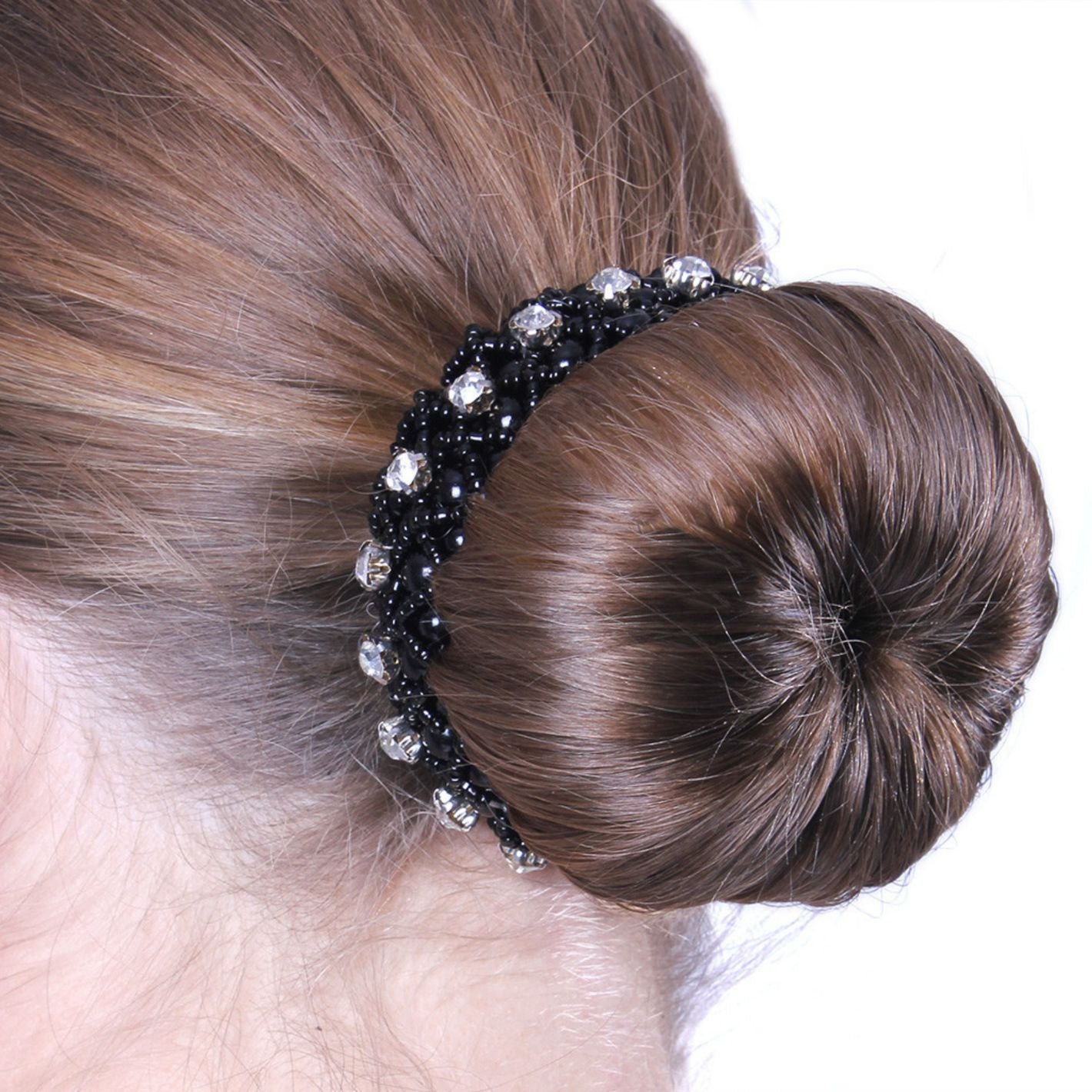 QHP Diamond Scrunchie - Navy